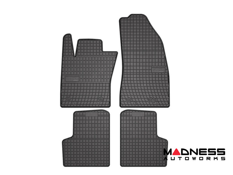 Jeep Renegade Floor Liners - El Toro - Black - Set of 4